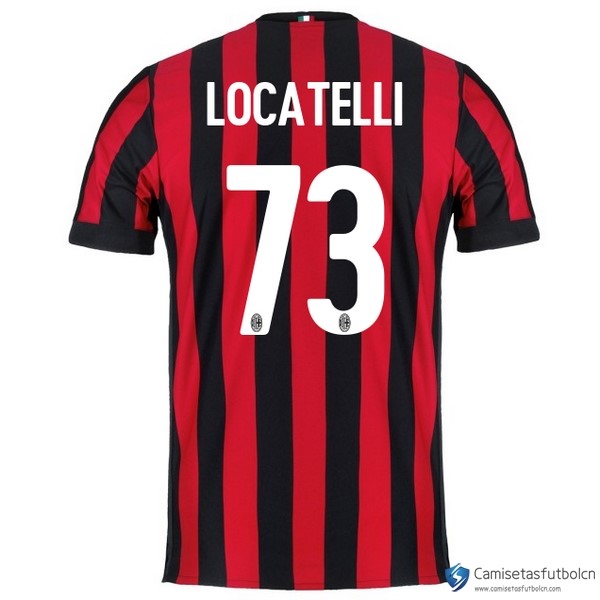 Camiseta Milan Primera equipo Locatelli 2017-18